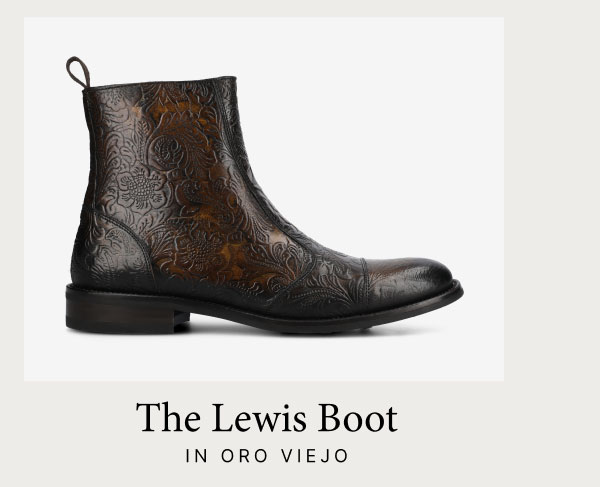 The Lewis Boot in Oro Viejo