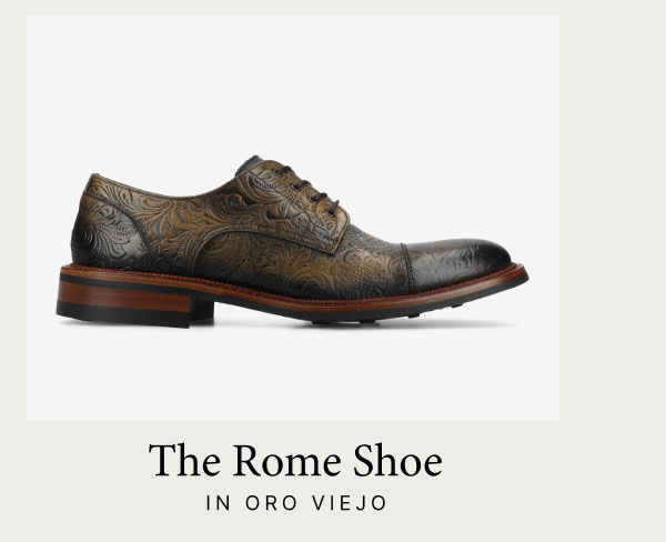 The Rome Shoe in Oro Viejo