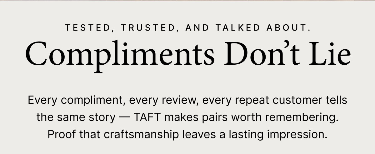 Compliments Don't Lie