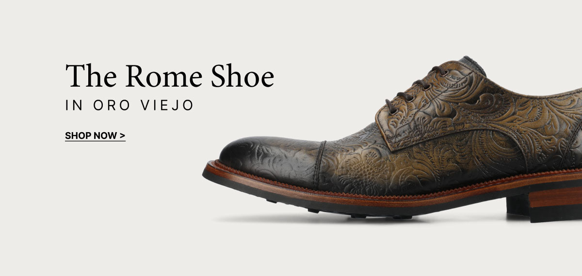 The Rome Shoe in Oro Viejo