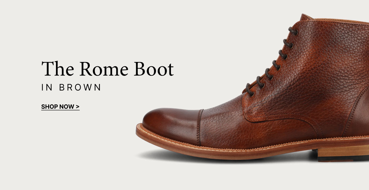 The Rome Boot in Brown