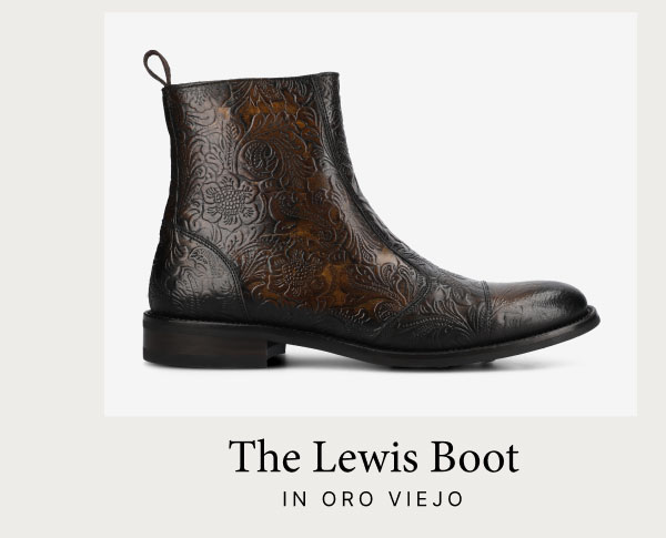 The Lewis Boot in Oro Viejo
