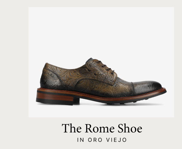 The Rome Shoe in Oro Viejo