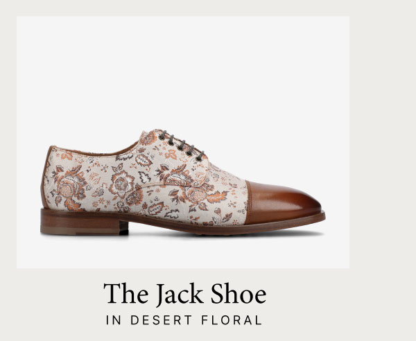The Jack Shoe in Desert Floral