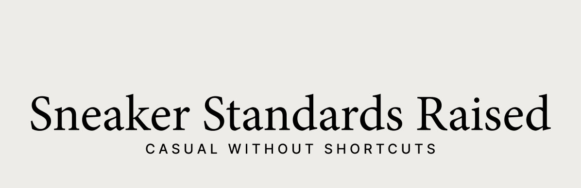 Sneaker Standard Raised