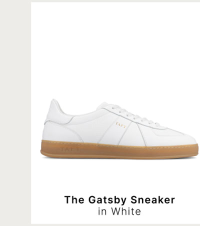 The Gatsby Sneaker in White