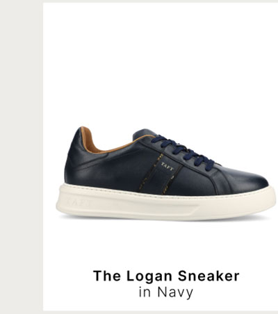 The Logan Sneaker in Navy