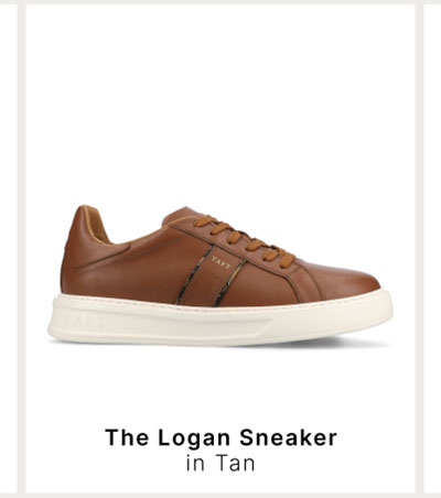 The Logan Sneaker in Tan