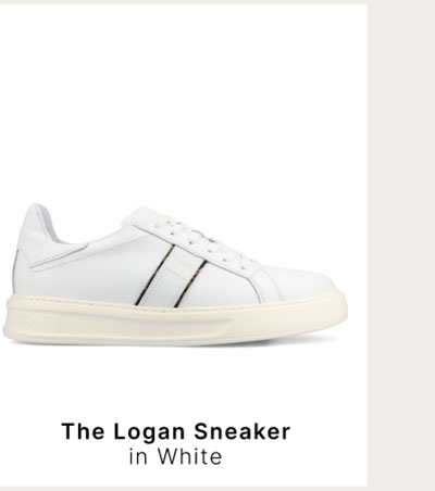 The Logan Sneaker in White