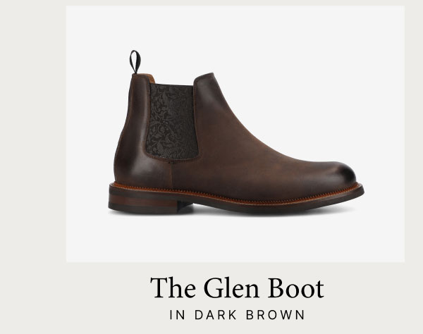 The Glen Boot in Dark Brown