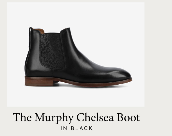 The Murphy Chelsea Boot in Black