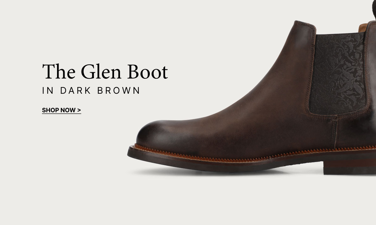 The Glen Boot in Dark Brown