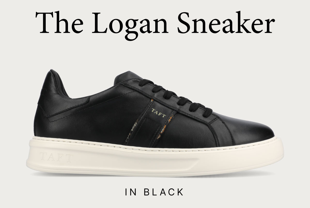 The Logan Sneaker in Black