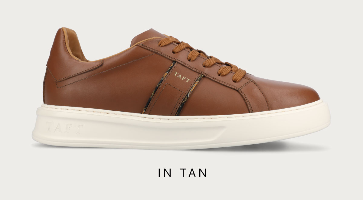 The Logan Sneaker in Tan