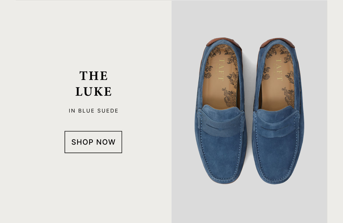 The Luke in Blue Suede