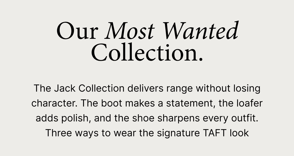 Our Most Wanted Collection