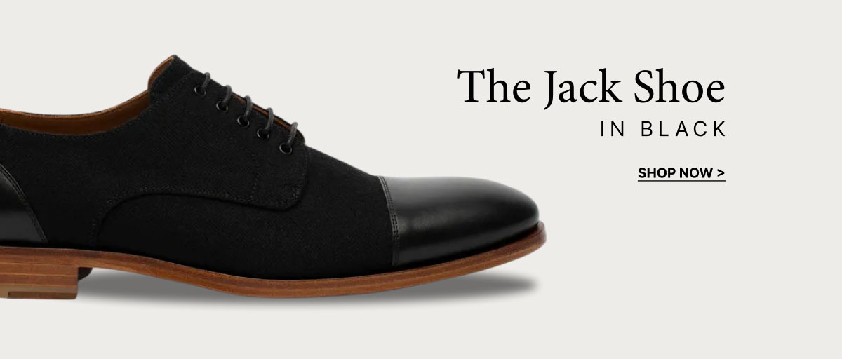 The Jack Shoe in Black