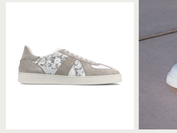 The Gatsby Sneaker in Eden Blanc