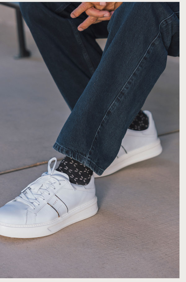 The Logan Sneaker in White
