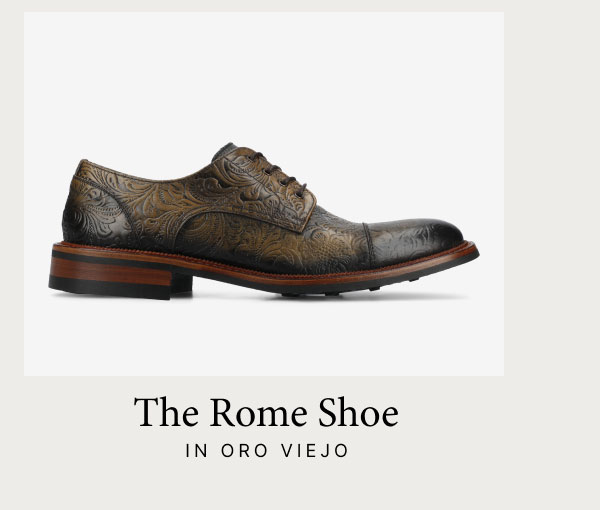 The Rome Shoe in Oro Viejo