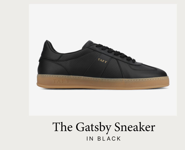 The Gatsby Sneaker in Black
