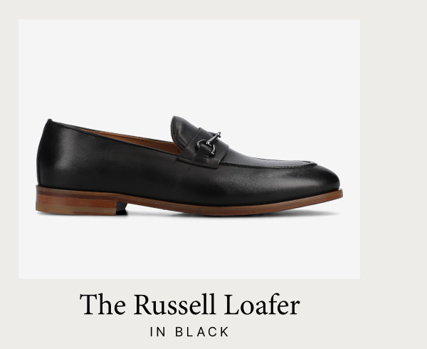 The Russell Loafer in Black