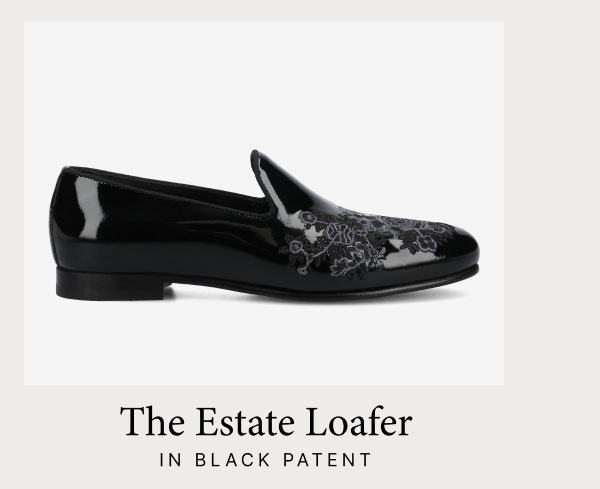The Estate Loafer in Black Patent