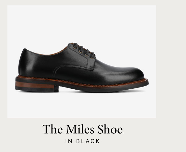 The Miles Shoe in Black