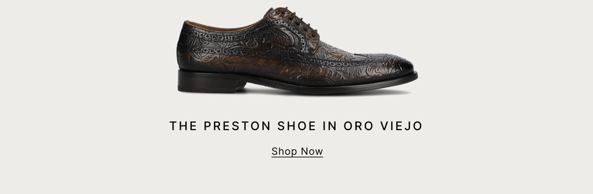 The Preston Shoe in Oro Viejo
