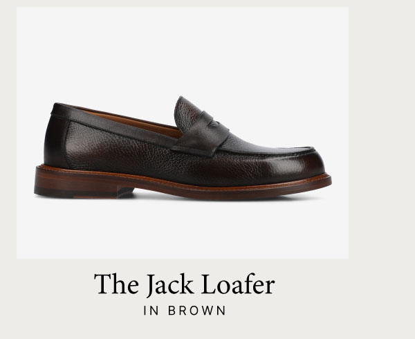 The Jack Loafer in Brown