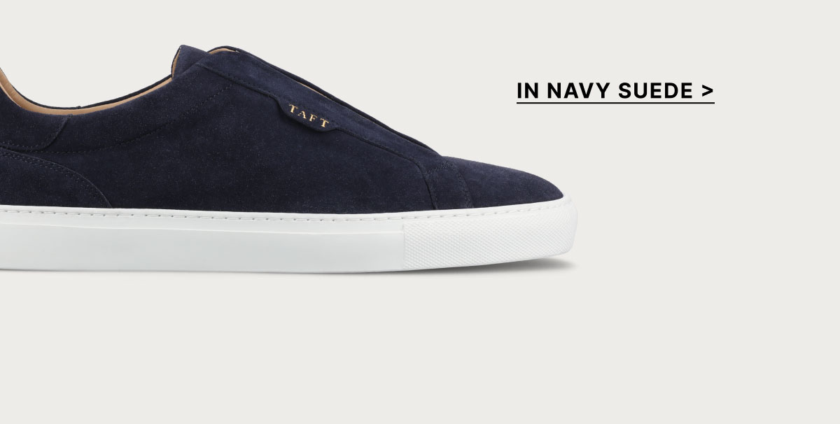 Navy Suede