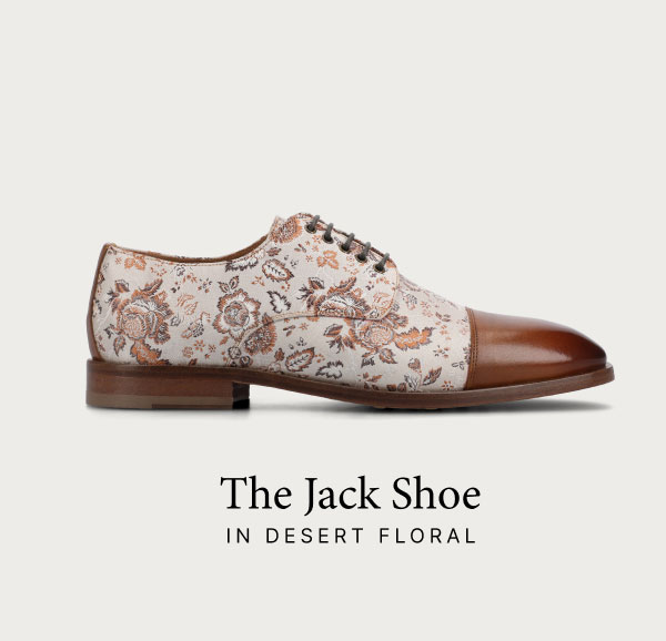 The Jack Shoe in Desert Floral