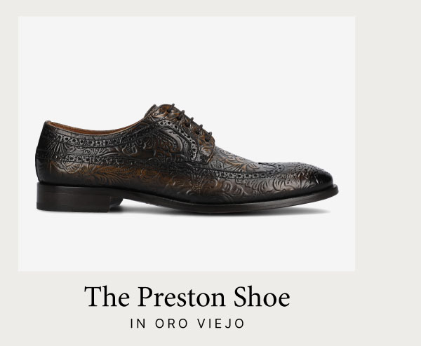 The Preston Shoe in Oro Viejo