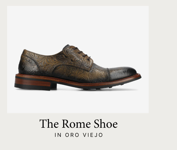 The Rome Shoe in Oro Viejo