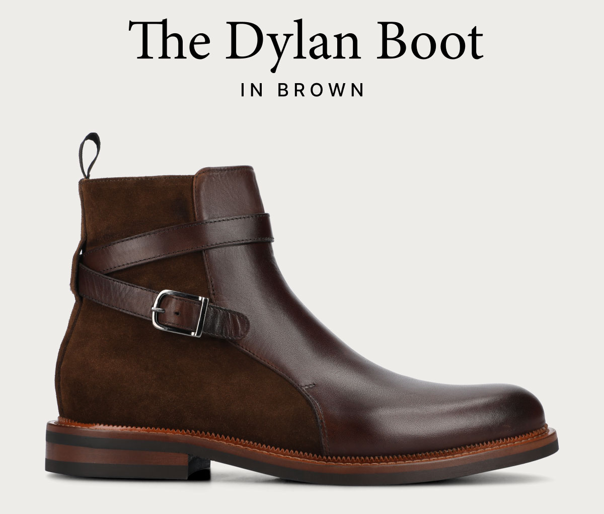 The Dylan Boot in Brown