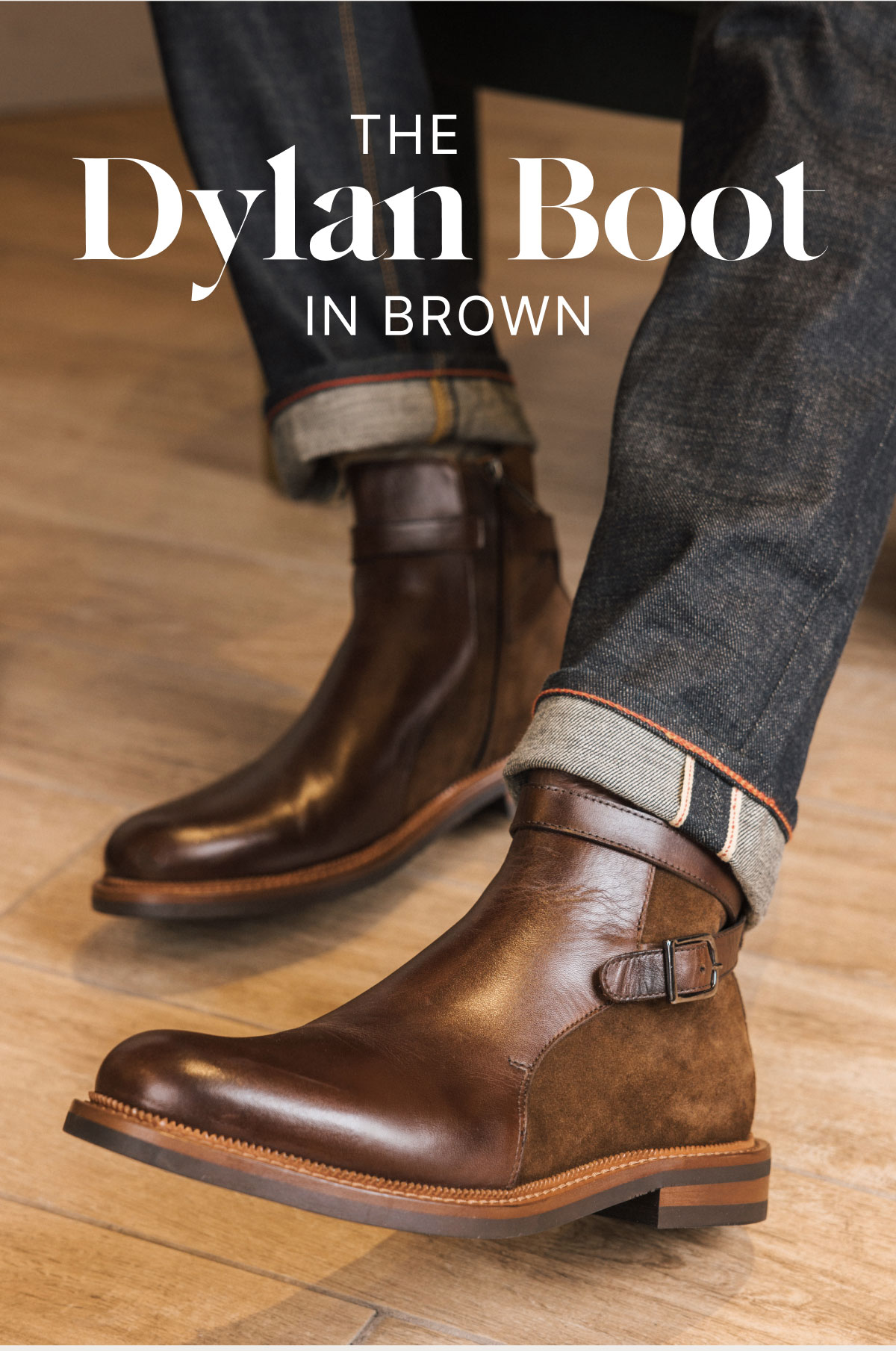 The Dylan Boot in Brown