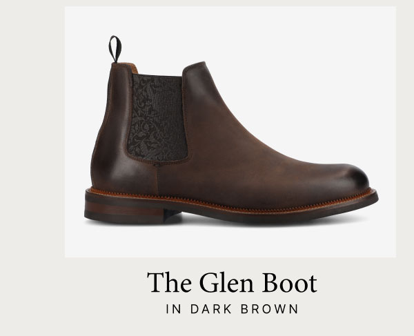 The Glen Boot in Dark Brown