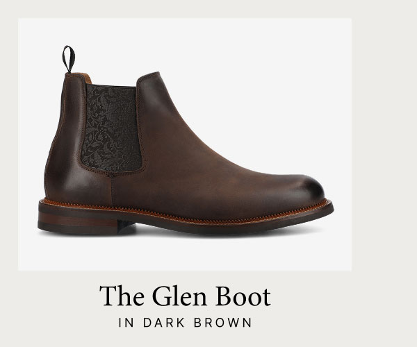 The Glen Boot in Dark Brown