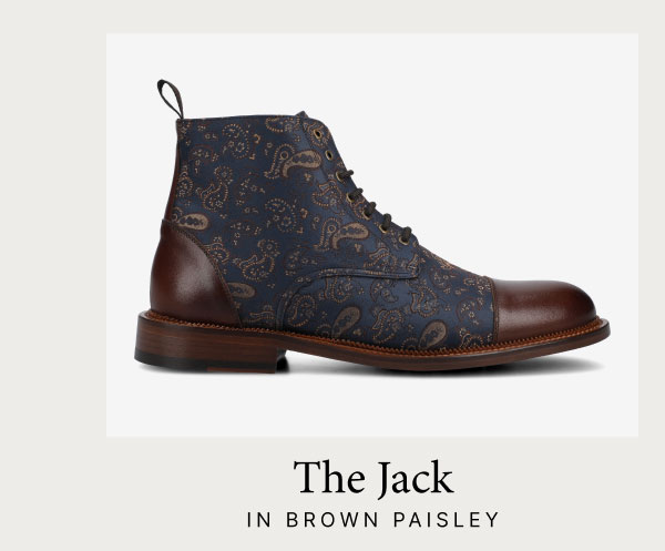 The Jack in Brown Paisley