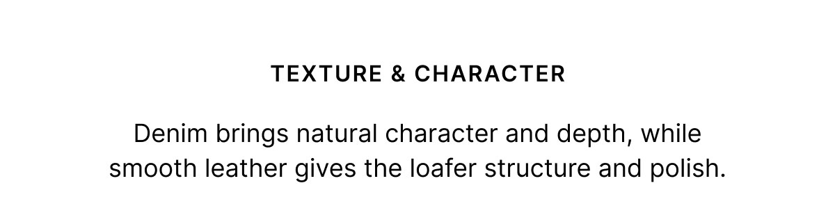 Texture & Character