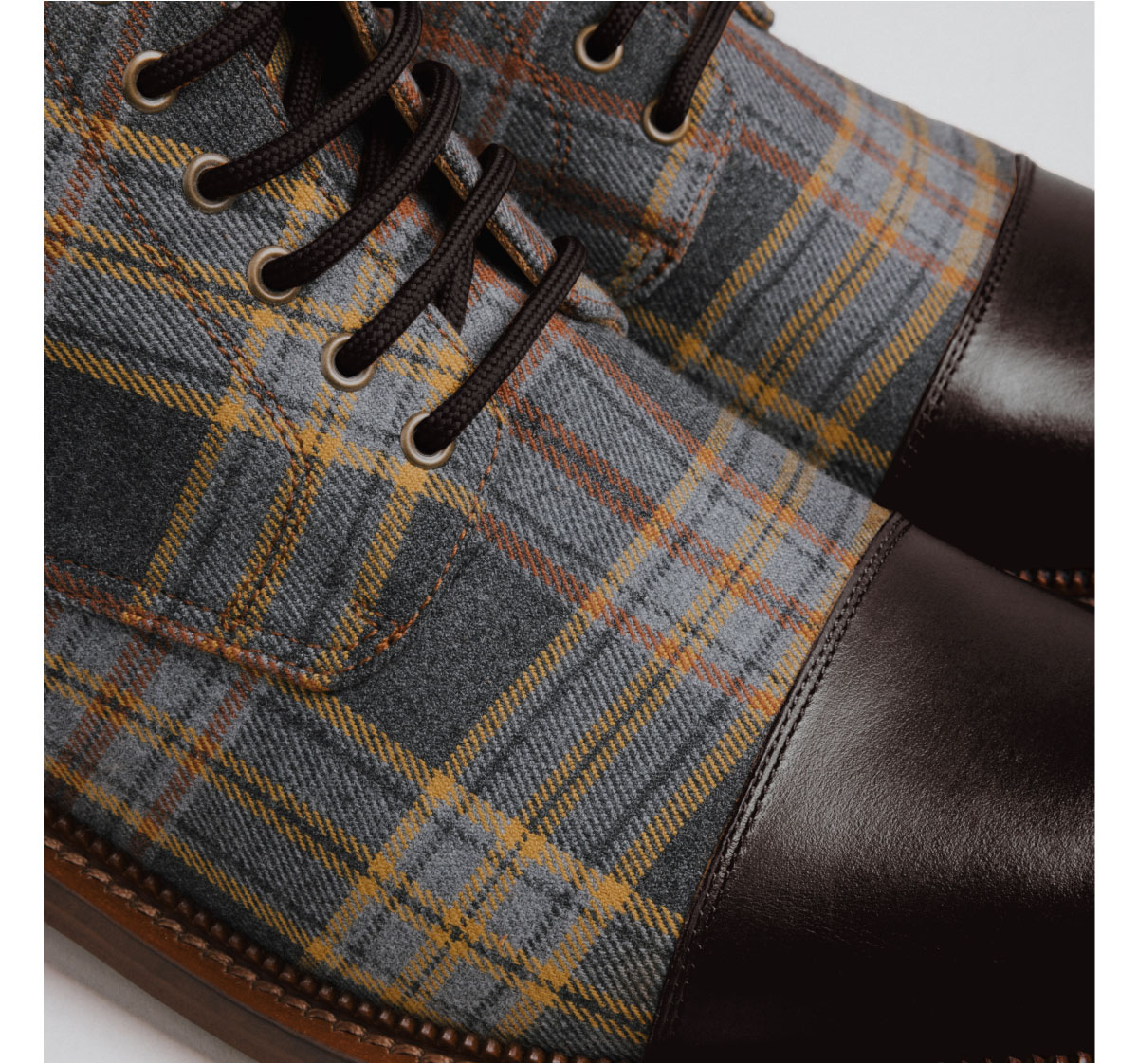 The Jack in Light Grey Plaid