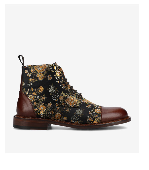 The Jack Dress Boot in Eden Cognac