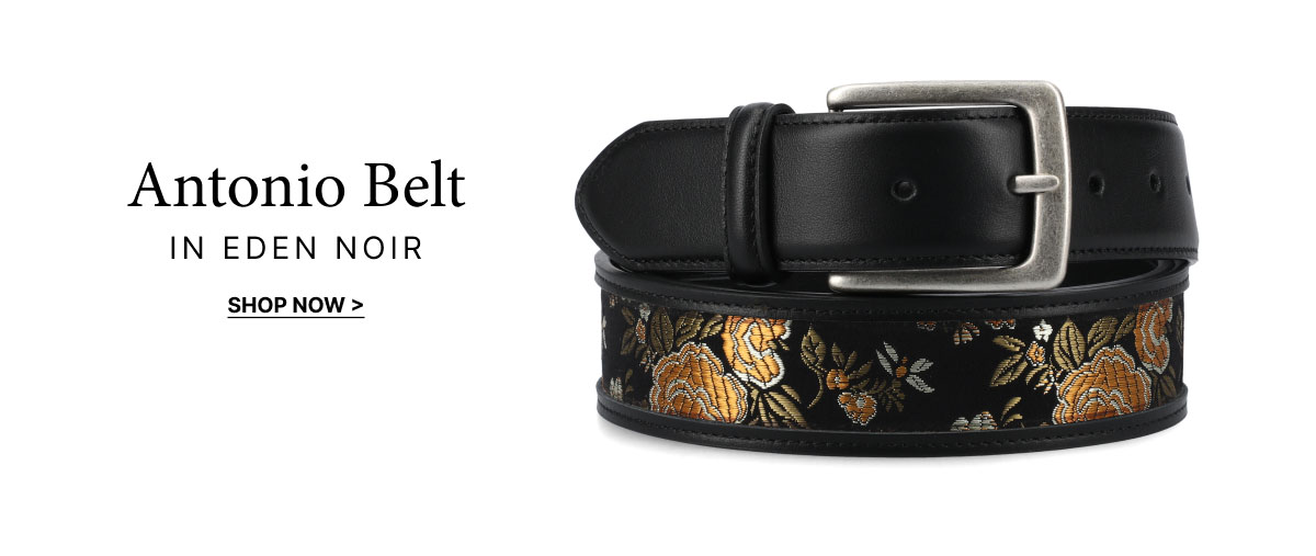 Antonio Belt in Black