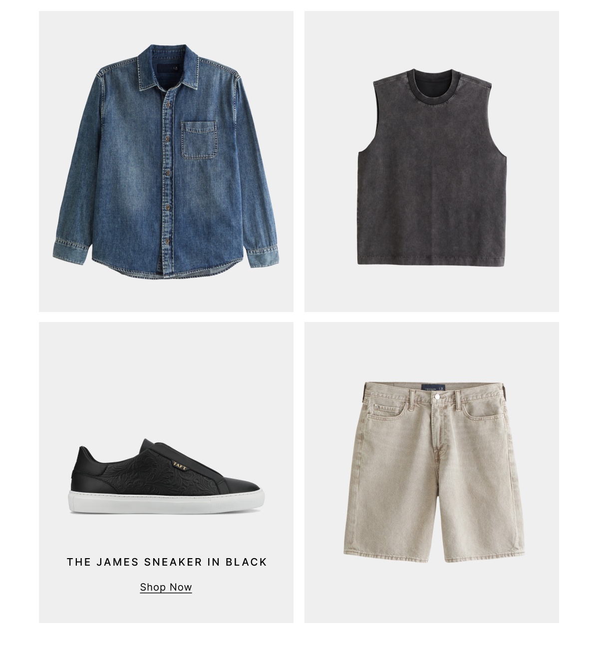 The James Sneaker In Black