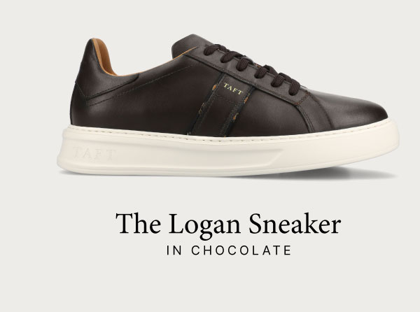 The Logan Sneaker in Chocolate