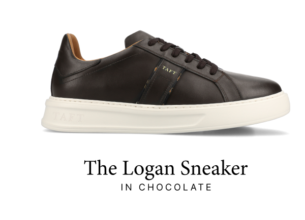 The Logan Sneaker in Chocolate