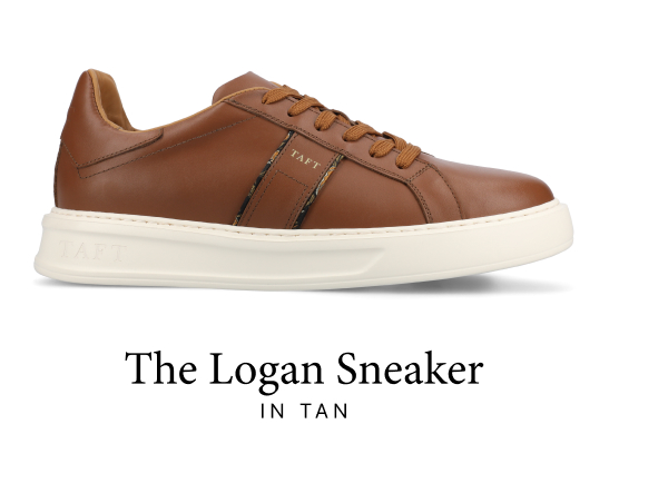 The Logan Sneaker in Tan