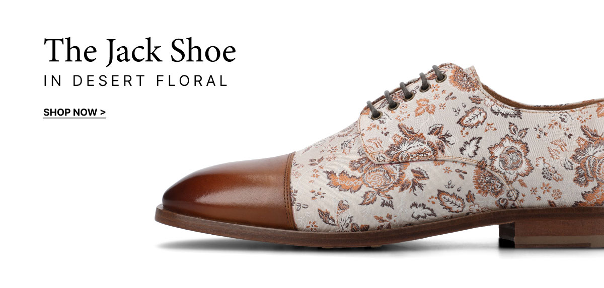 The Jack Shoe in Desert Floral