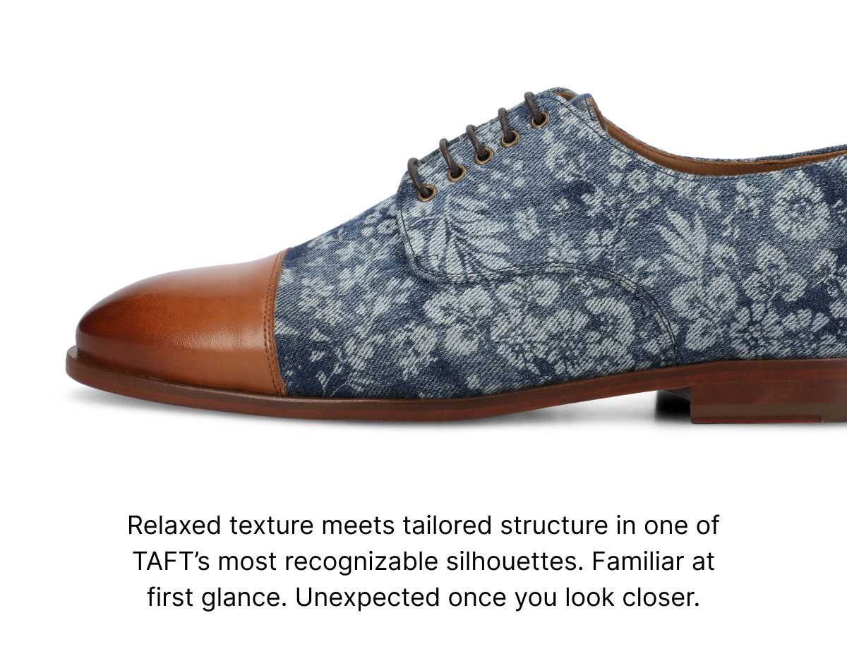The Jack Shoe in Washed Denim