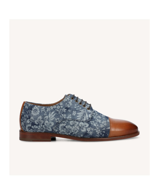 The Jack Shoe in Washed Denim